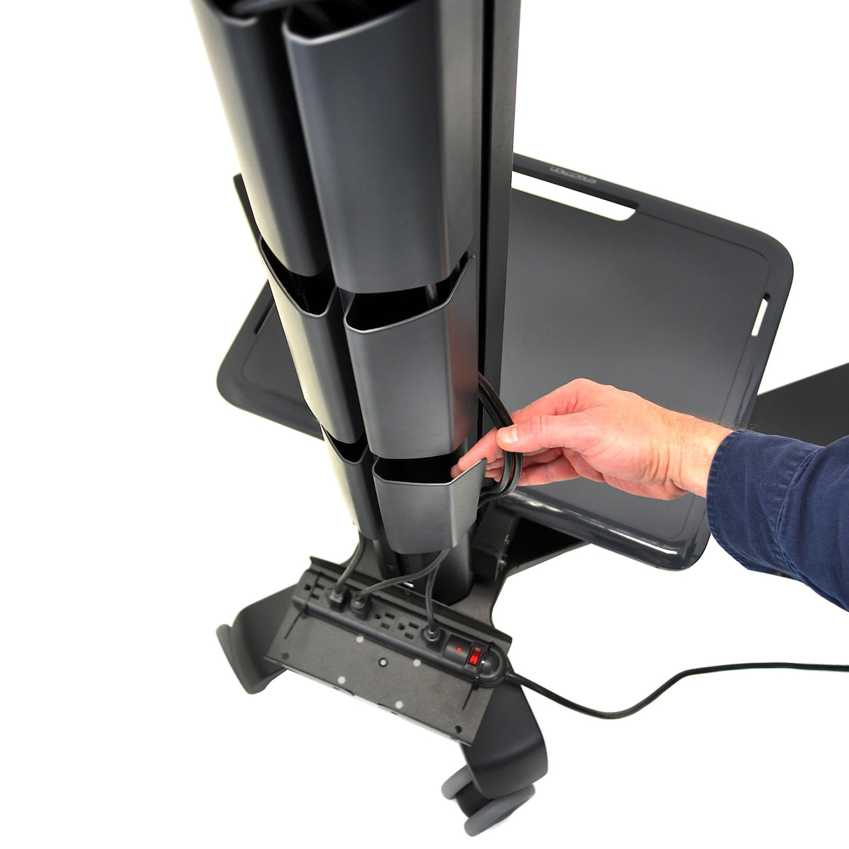 Ergotron 24-191-085 - Soporte para equipo multimedia, negro