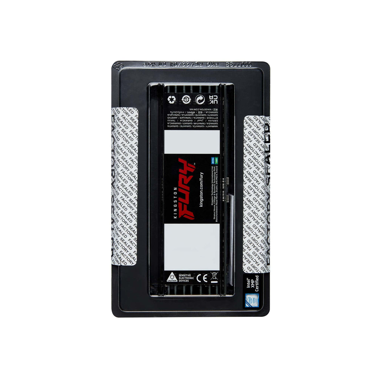 Kingston FURY Renegade Pro XMP 128GB 6400MT/s DDR5 ECC Reg CL32 DIMM (Kit de 8) Memoria DIMM ECC registrado sobreacelerable - KF564R32RBK8-128