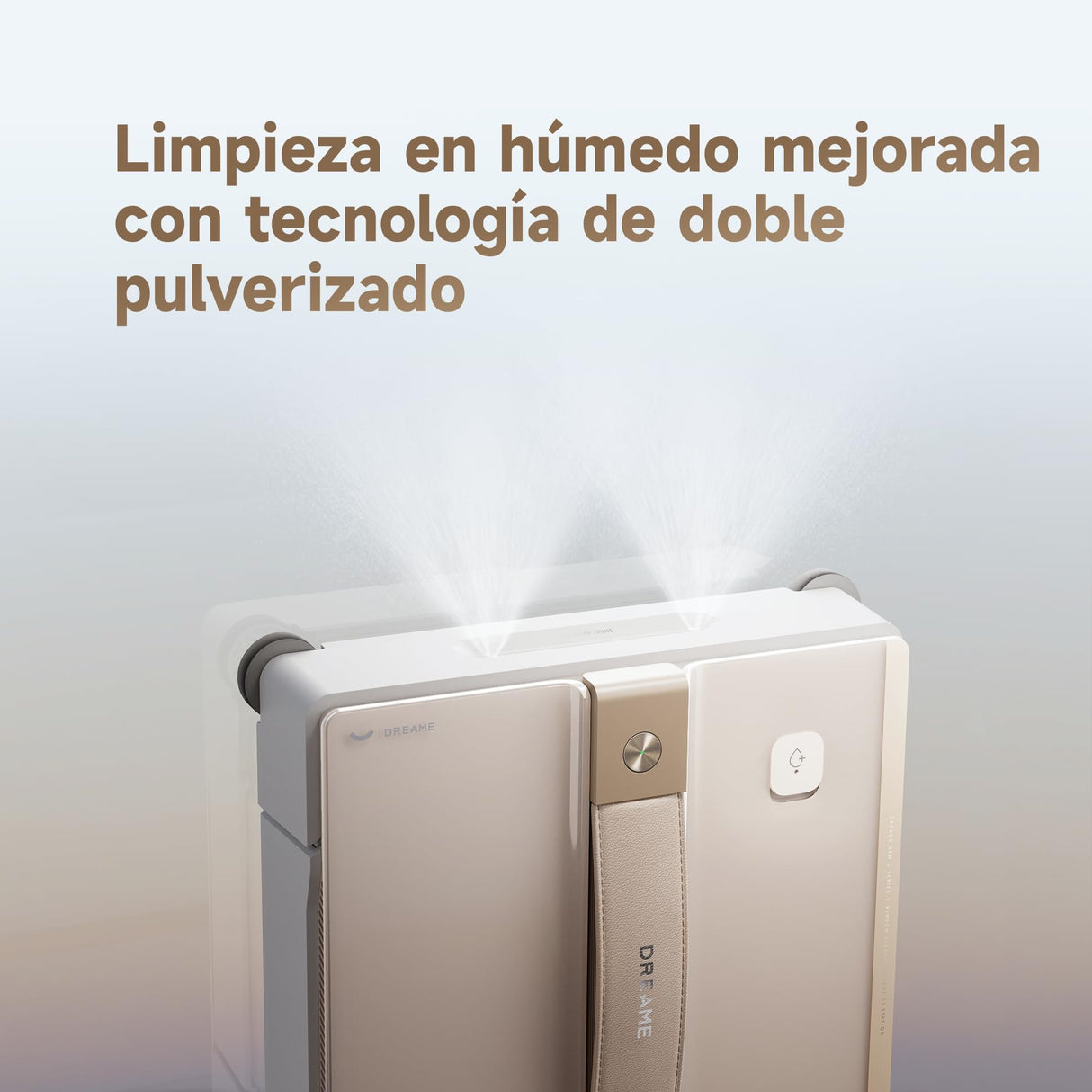 DREAME C1 Station S Kit Robot Limpiacristales, Protección Integral,Estación Portátil, Gestión Automática del Cable, Tecnología CornerClean, Planificación de Trayectoria con Cobertura Integral