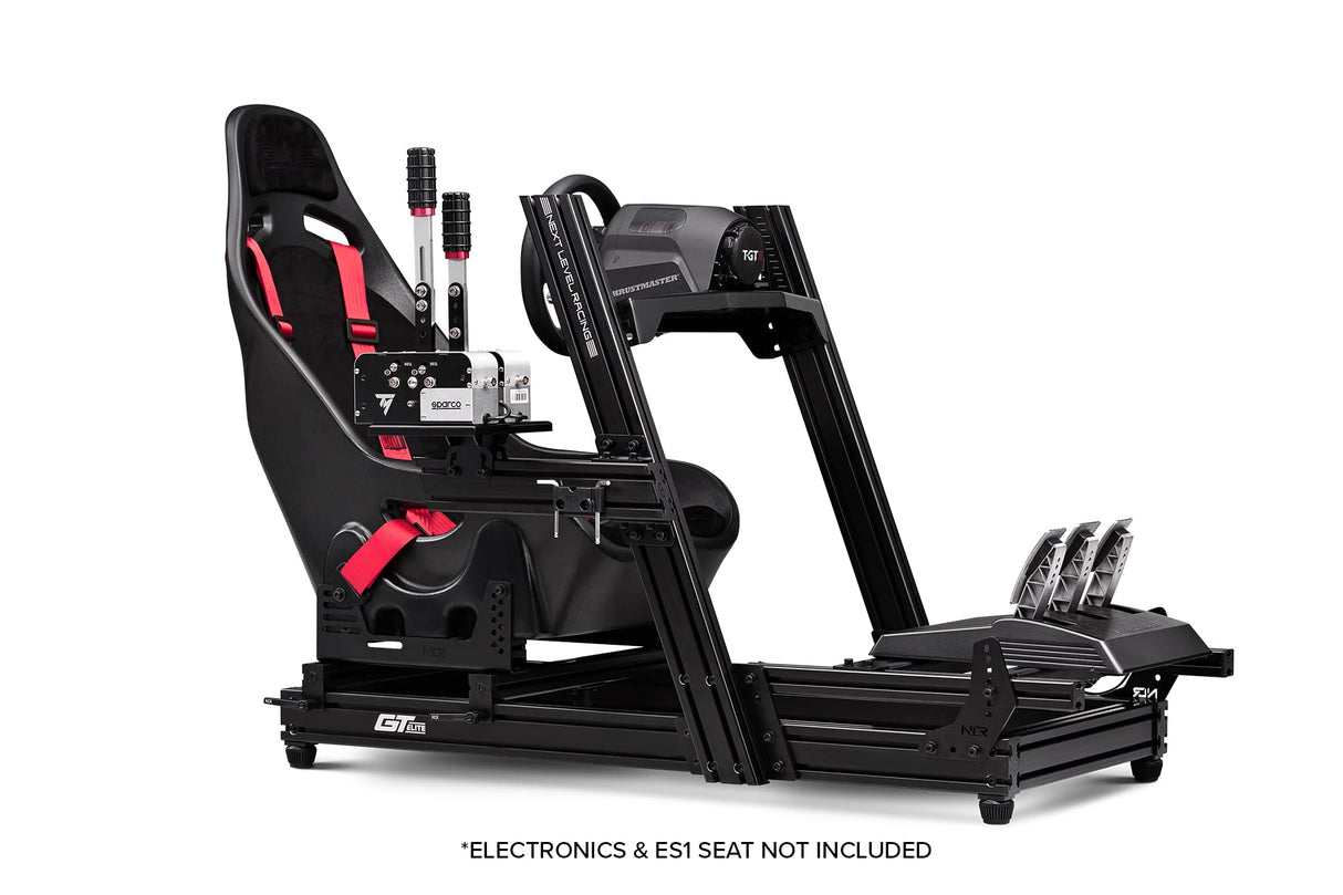 Next Level Racing GTElite Aluminium Simulator Cockpit - Wheel Plate Edition