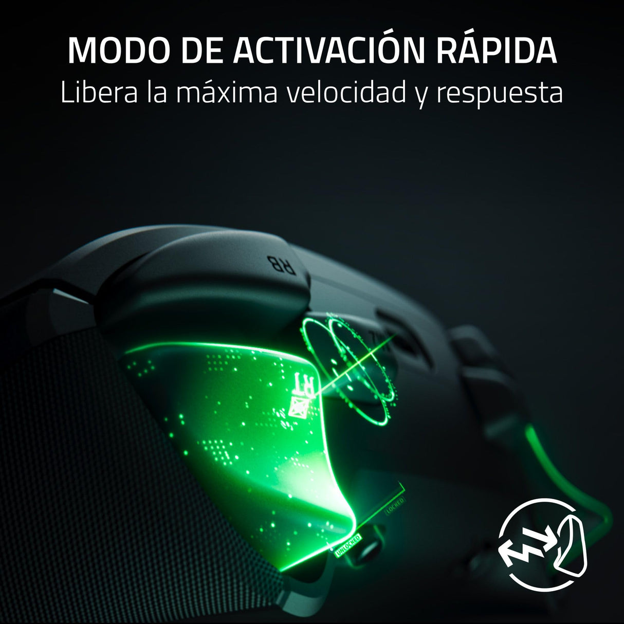 Razer Wolverine V3 Pro - Mando inalámbrico Esports para Xbox y PC (inalámbrico HyperSpeed, botones de acción táctiles Mecha, vibraciones hápticas) Negro