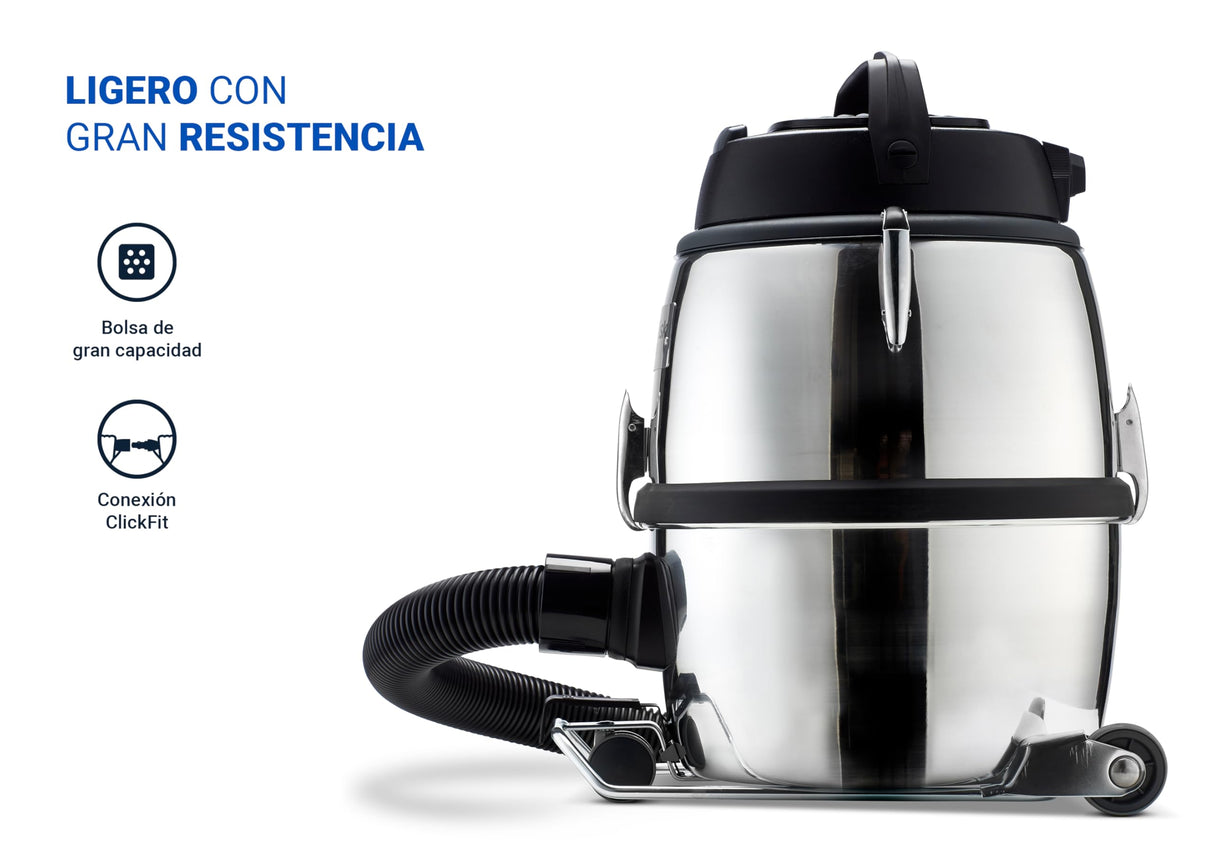 Nilfisk Aspiradora GM80 C para Suelos y Alfombras - Aspirador de Trineo Potente, Robusto y Ligero con Función de Soplado (780 W)