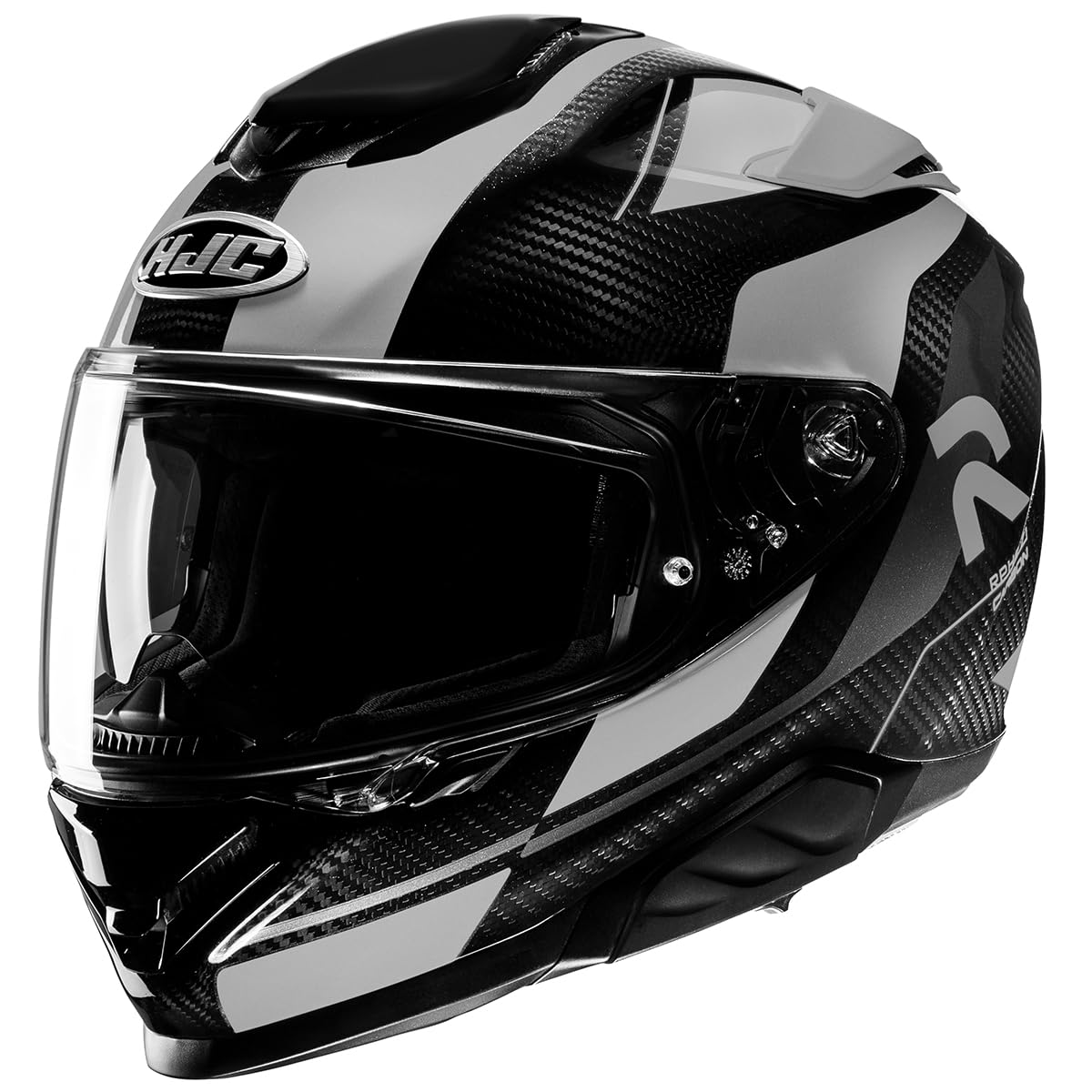 HJC, casco de moto integral RPHA71 carbón Hamil MC5 S