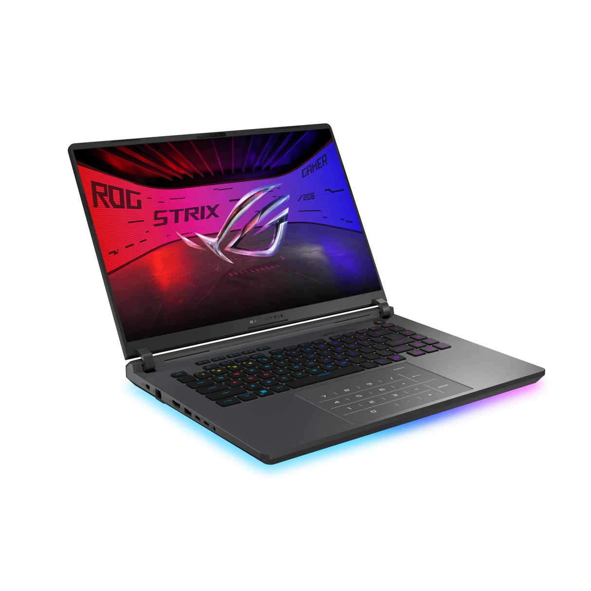 ASUS ROG Strix G16 G615JMR-RV004 - Ordenador Portátil Gaming de 16" WUXGA 165Hz (Intel Core i7-14650HX, 32GB RAM, 1TB SSD, RTX 5060 8GB, Sin Sistema Operativo) Gris Eclipse - Teclado QWERTY español