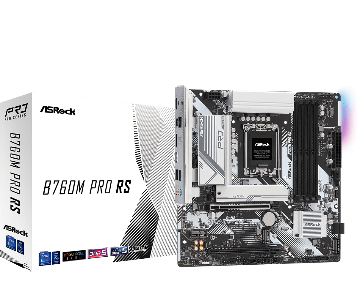 ASRock B760M Pro RS/D5 mATX S1700 DDR5