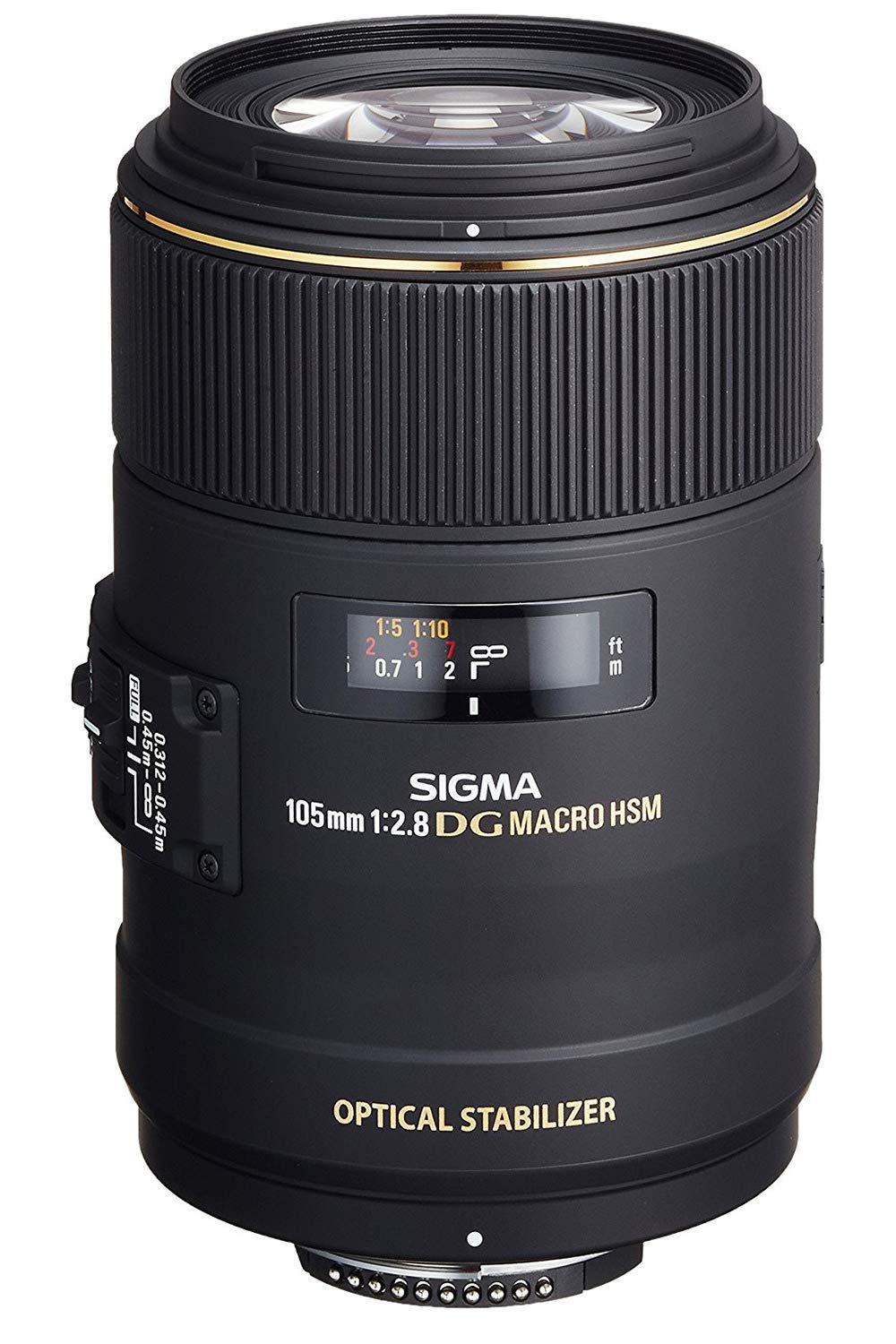Sigma EX DG Macro NAFD OS HSM - Objetivo para Nikon (distancia focal fija 105 mm, apertura f/2.8-22, diámetro 79 mm) color negro