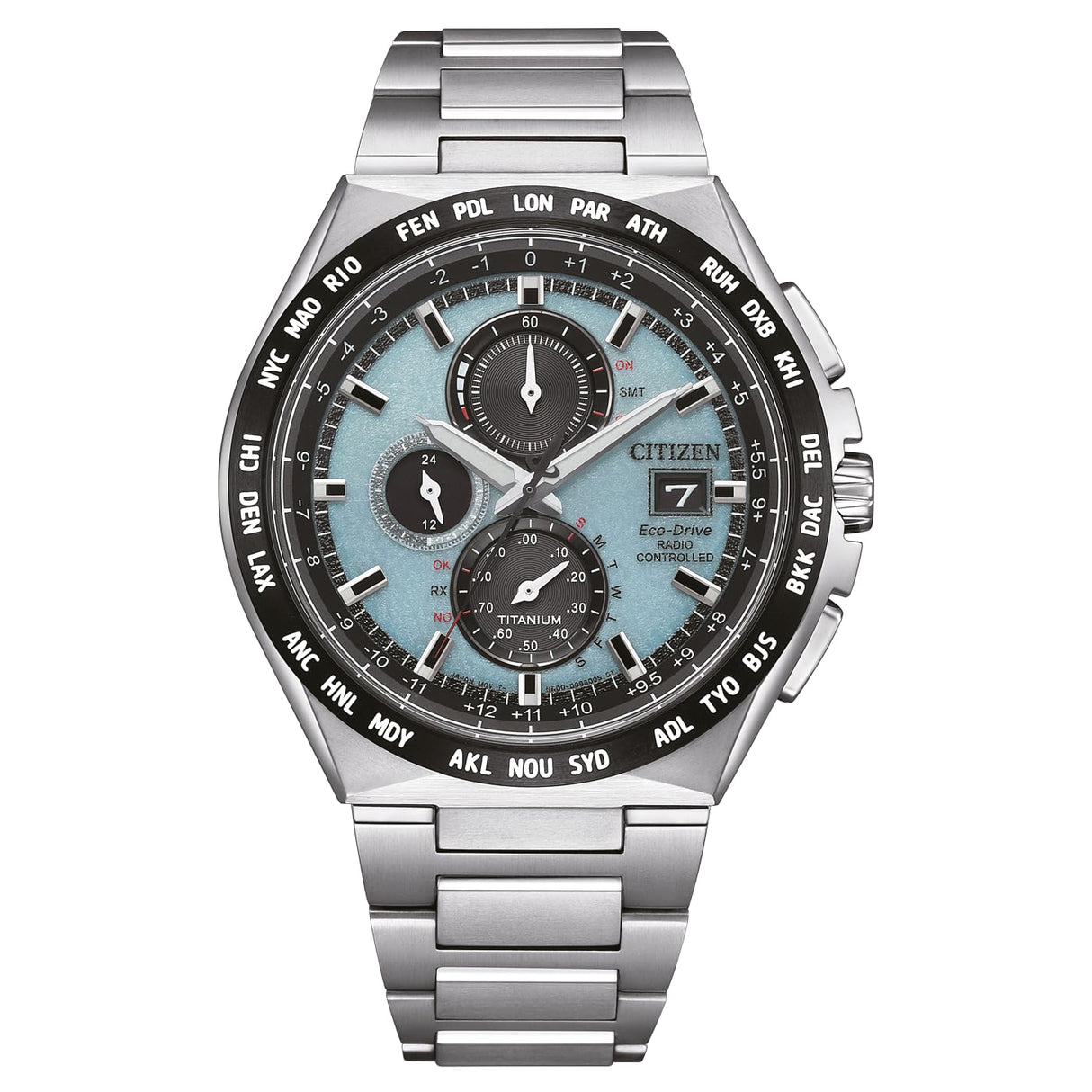 CITIZEN Reloj Cronógrafo para Hombres de Eco-Drive AT8238-84M