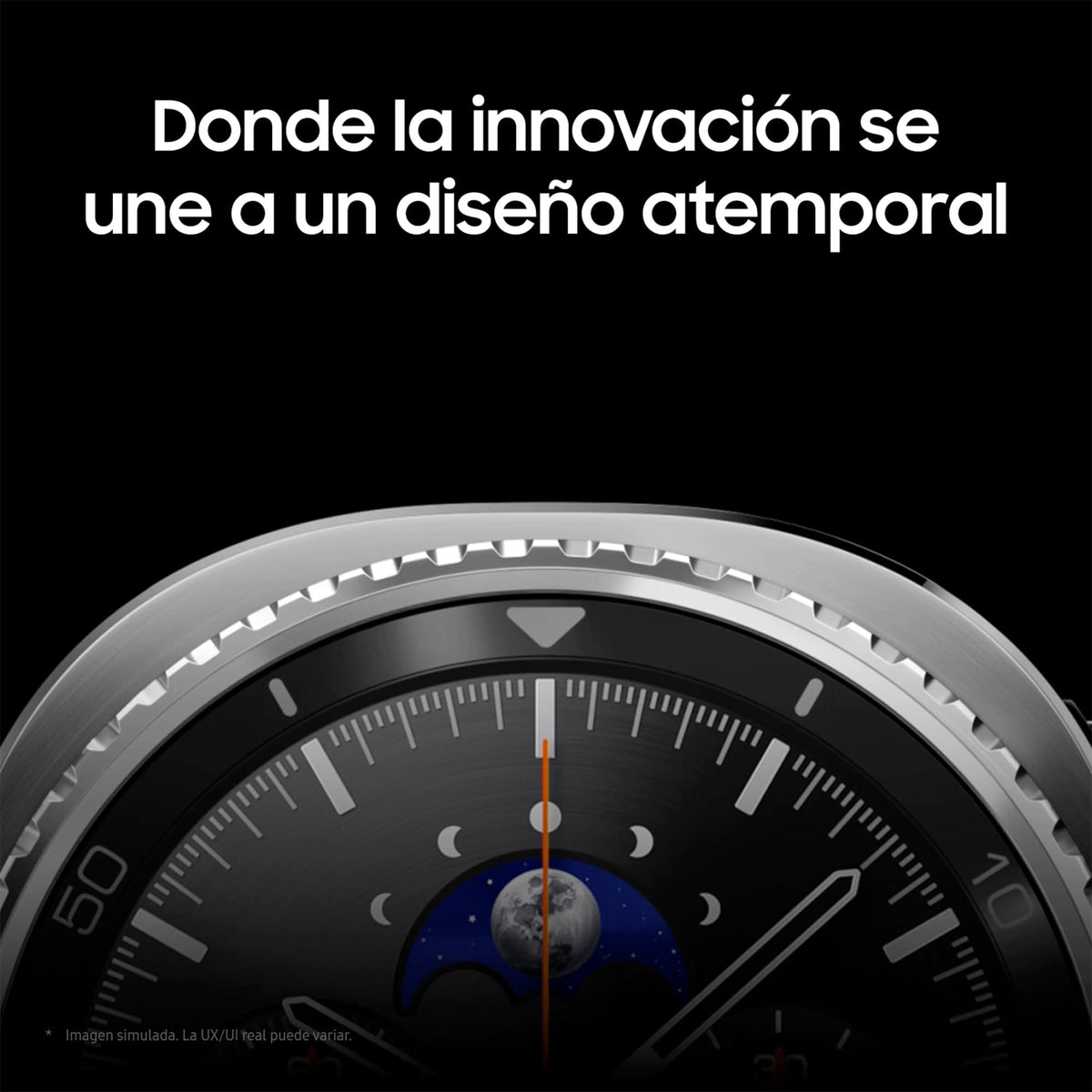 Samsung Galaxy Watch8 Classic 46mm, Bluetooth, Correa Híbrida, Smartwatch con Diseño con Bisel Giratorio, Garantía 3 Años + 1 año Extra, Blanco (Versión Española)