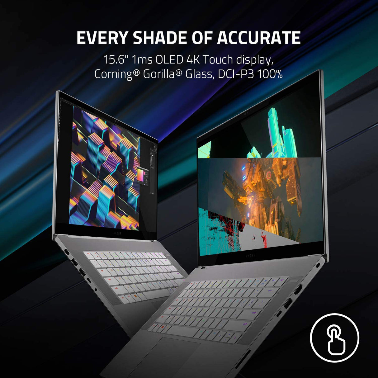 Blade 15 Studio Edition - Ordenador de sobremesa (CH5-T/15.6/4K OLED/i7/32GB/Quadro/1TB/Mercury)
