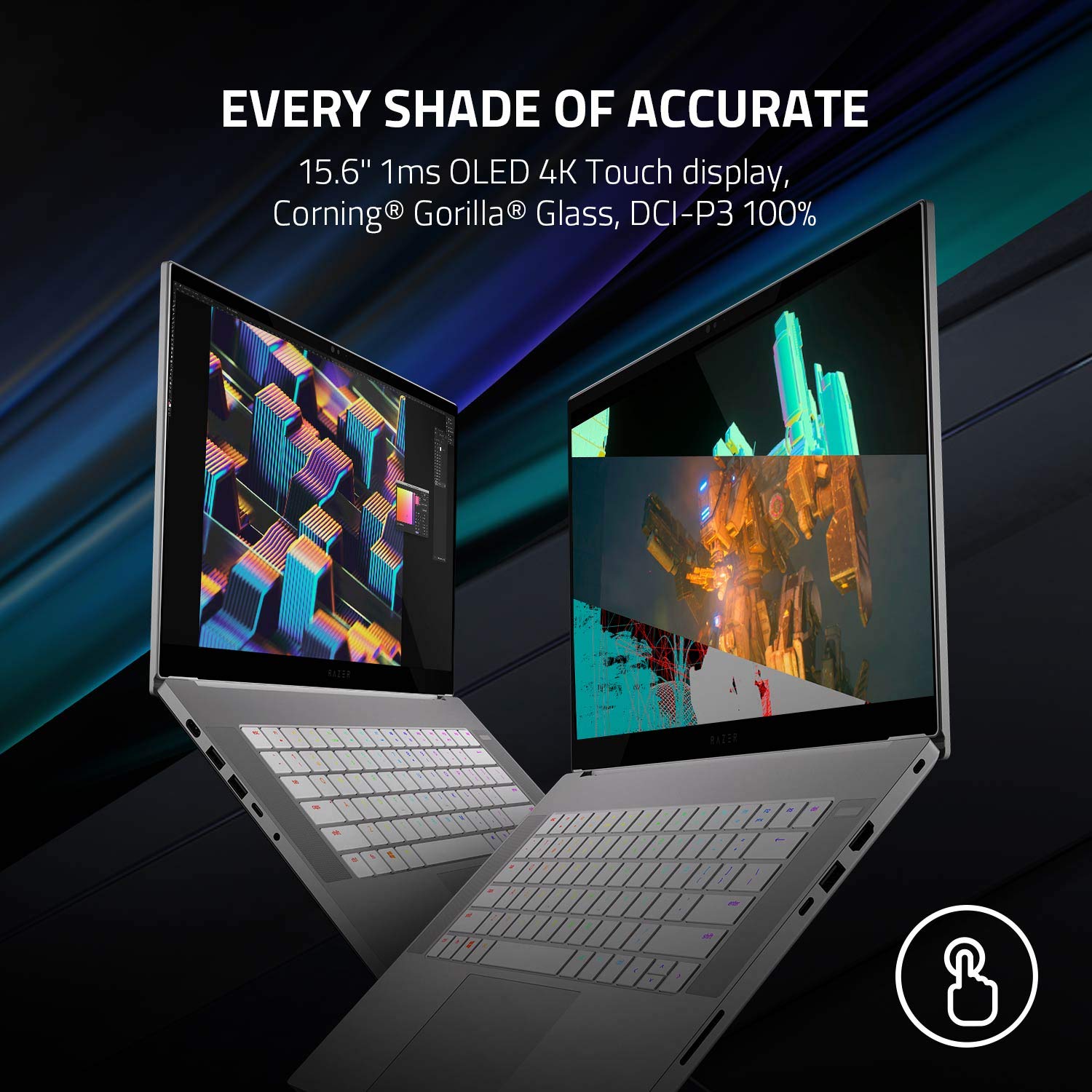Blade 15 Studio Edition - Ordenador de sobremesa (CH5-T/15.6/4K OLED/i7/32GB/Quadro/1TB/Mercury)