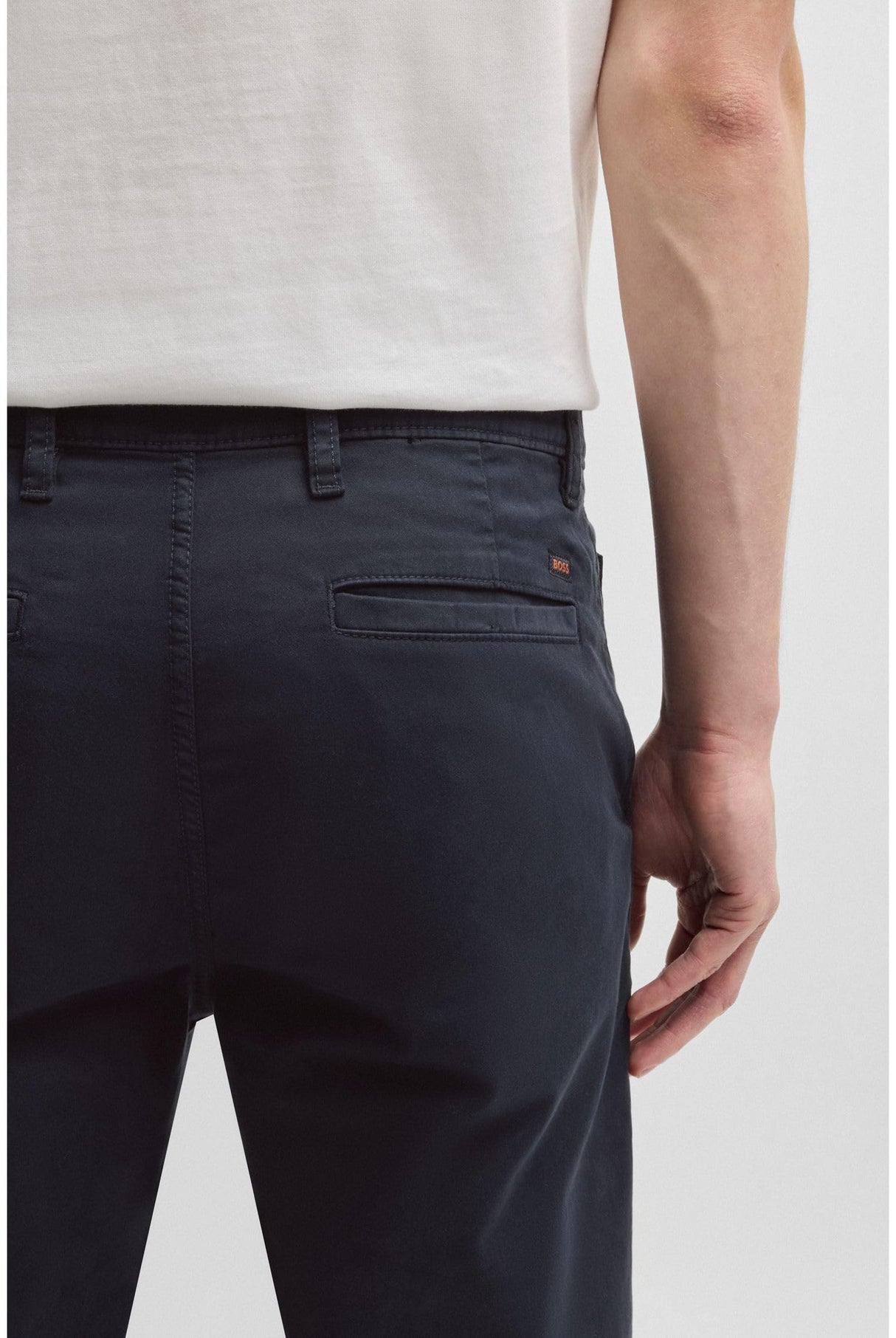BOSS Chino_Tapered 10242156 01, Dark Blue404, 31W / 34L para Hombre