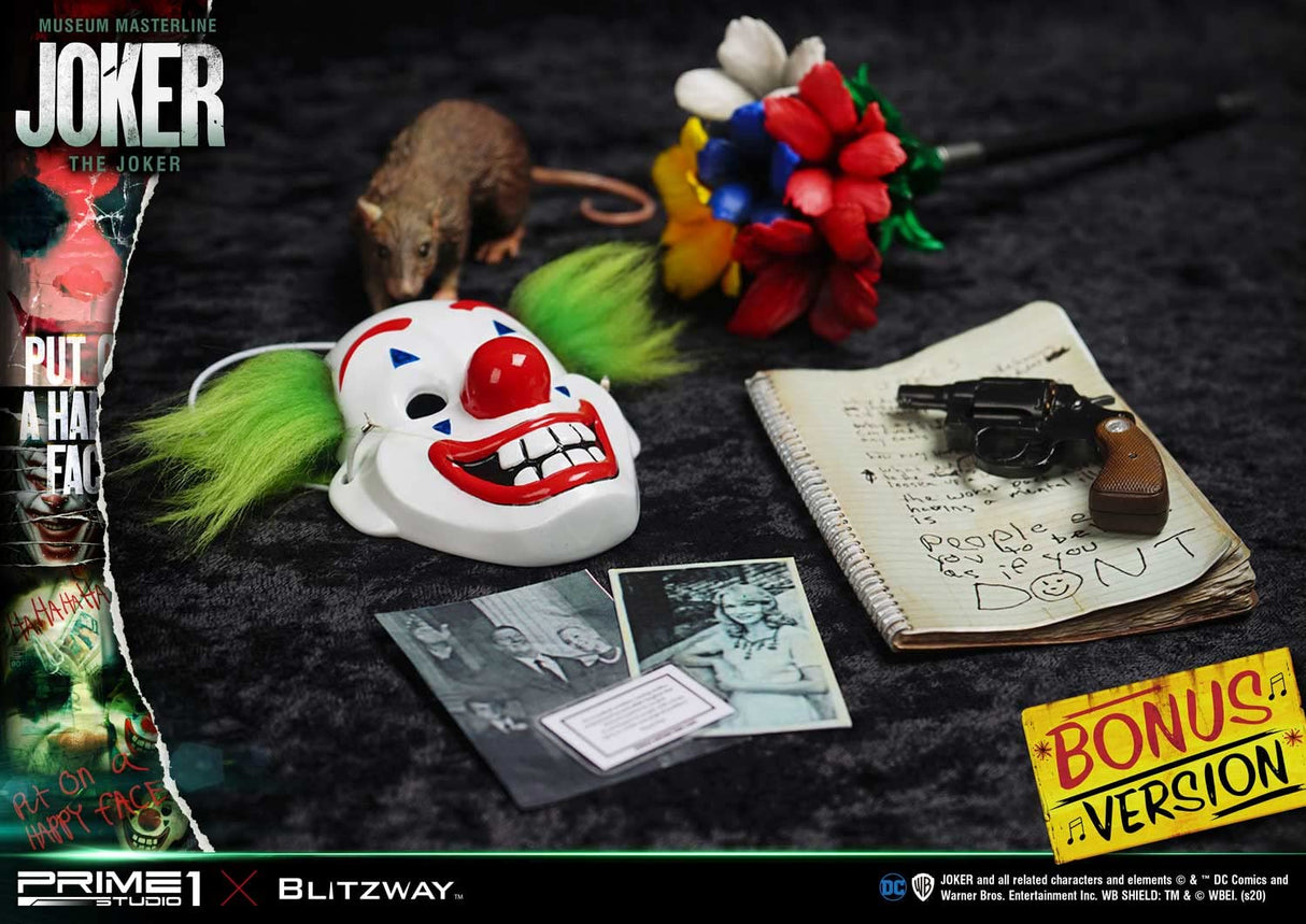 NONAME The Joker - Versión de bonificación de Joker - Estatuilla de Museo Masterline 70 cm