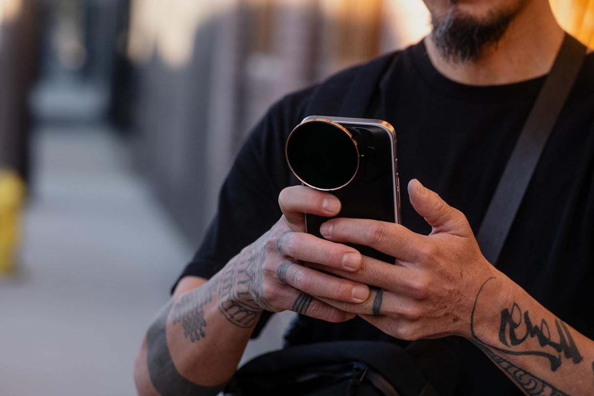 PolarPro - LiteChaser iPhone 16 - Black Mist Filtro VND 2-5 - Compatible con Las Fundas LiteChaser 16 y 15