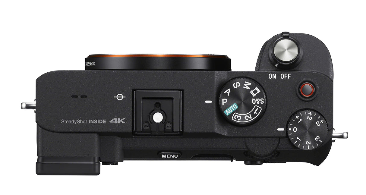 Sony Alpha 7 C - Cámara evil de fotograma completo con objetivo zoom Sony FE 28-60mm F4-5.6 (compacta y ligera, enfoque automático a tiempo real, 24.2 MP, Incluye: SEL-2860) Negro