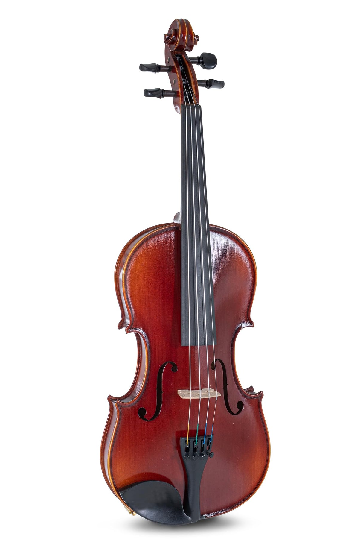 GEWA Violín serie ideal VL 2 4/4 listo para jugar, incluye estuche para violín, arco de carbono, cuerdas Larsen Aurora