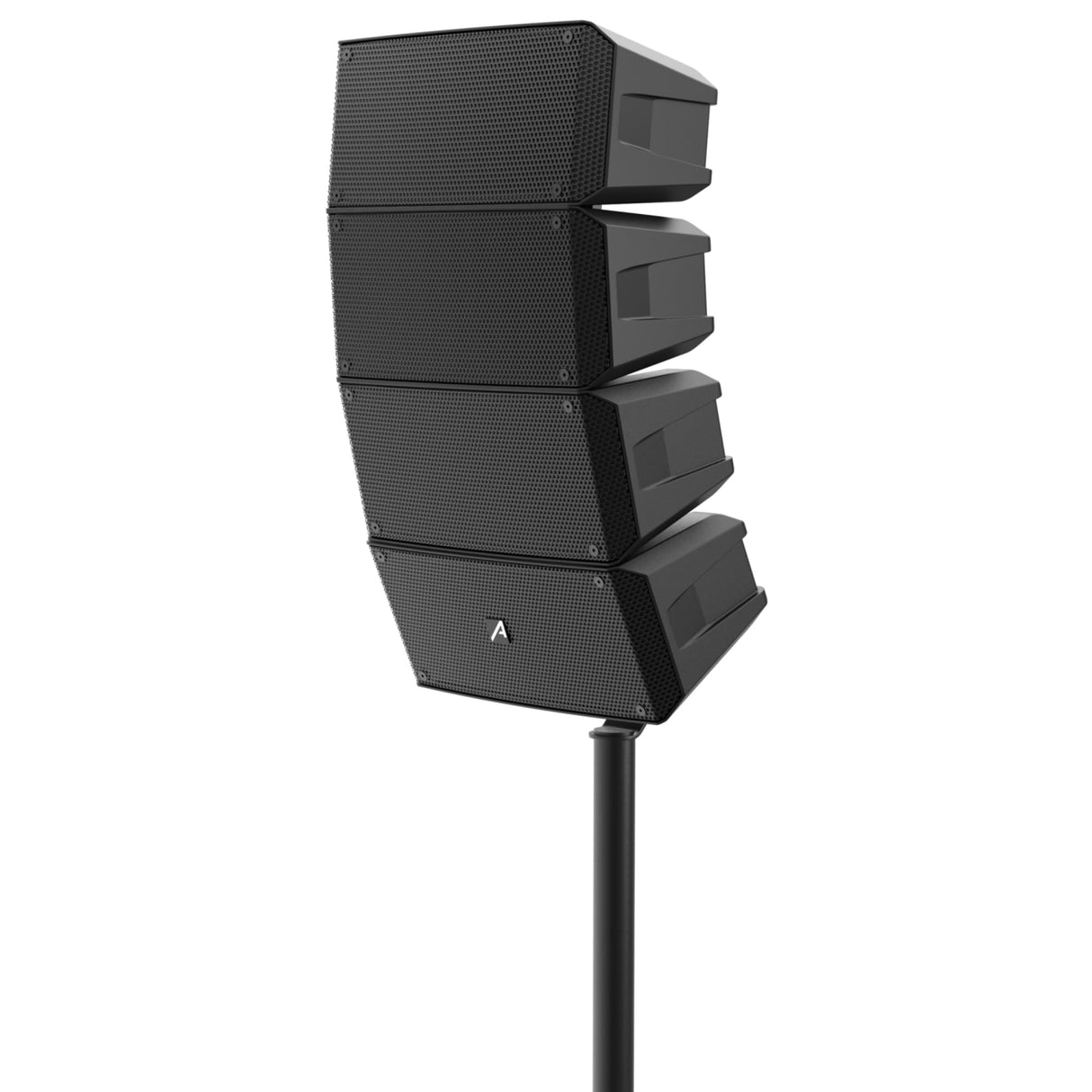 Audibax Seattle 500 - Conjunto de Altavoces Estéreo de Sistema PA - Line Array Compacto - Sistema de Columna Activo - Potencia de Subwoofer 300W RMS y Altavoces de 100W+100W RMS - Conexión Bluetooth