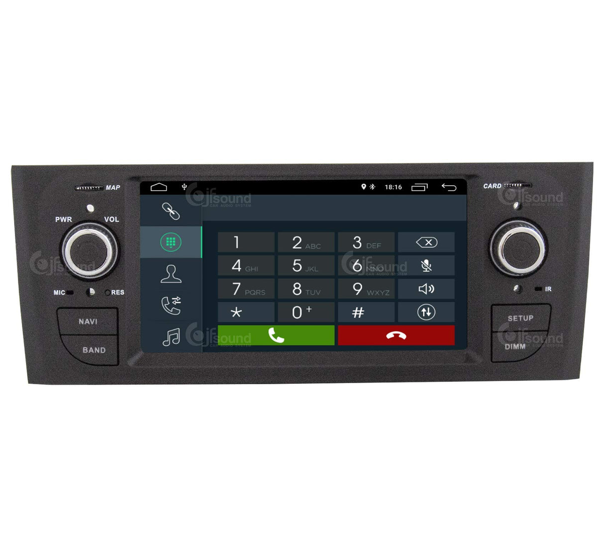 Radio de Coche Personalizada Fiat Grande Punto Linea Android Dab GPS Bluetooth WiFi USB Full HD Touchscreen Display 6.2”
