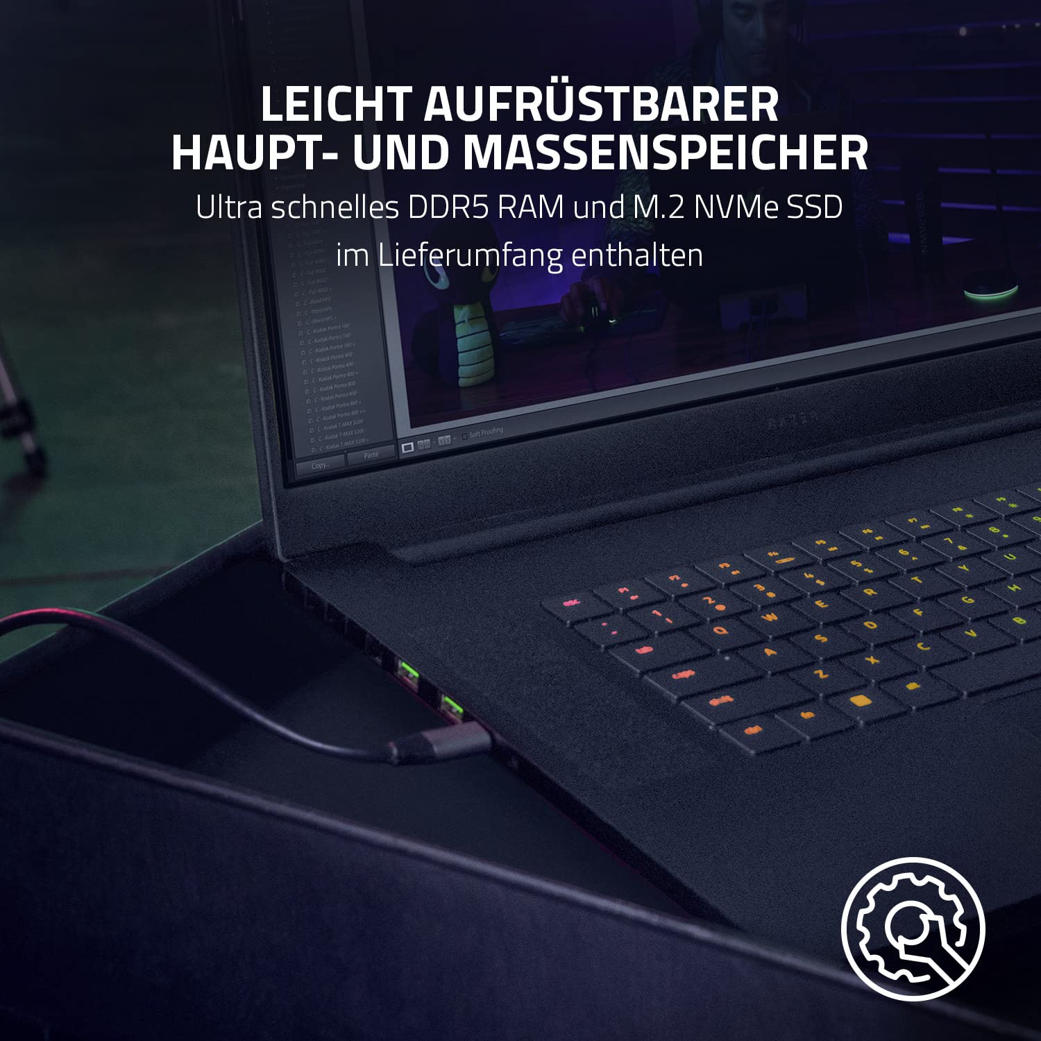 Razer Blade 43.2-43.9 cm UHD 4K IPS 144Hz, Intel i9-12900H, 32GB RAM, 1TB SSD, GeForce RTX 3070Ti, Windows 11