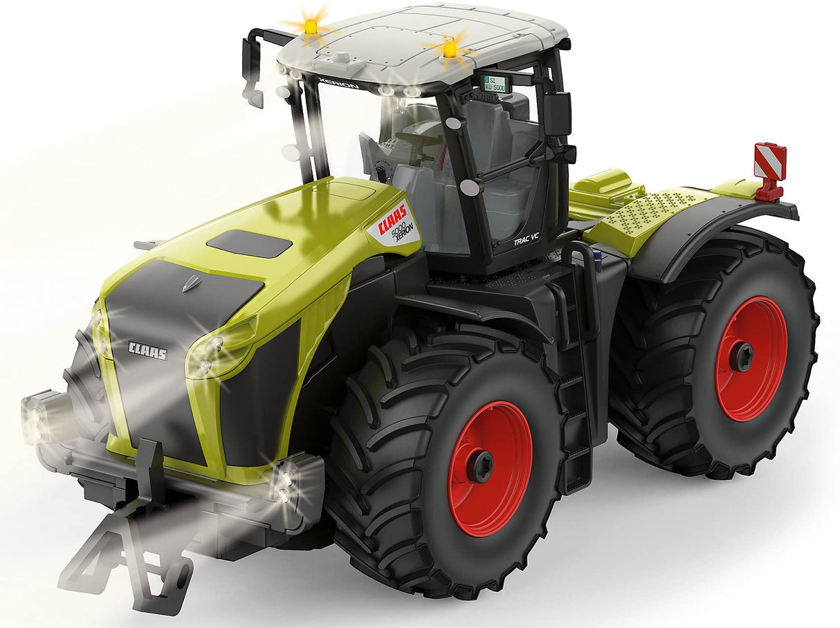 siku 6791, Tractor Claas Xerion 5000 TRAC VC, Verde, Metal/Plástico, 1:32, Teledirigido, Control posible mediante app móvil