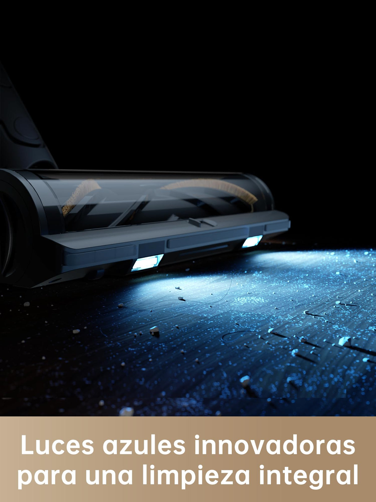 dreame R20 Aspirador inalámbrico, Succión Potente 190 AW, Funcionamiento 90 min, Detección de Suciedad, Pantalla LED, Luces LED Azules, Diseño antienredos, para hogar, Pelo Mascotas, Alfombras