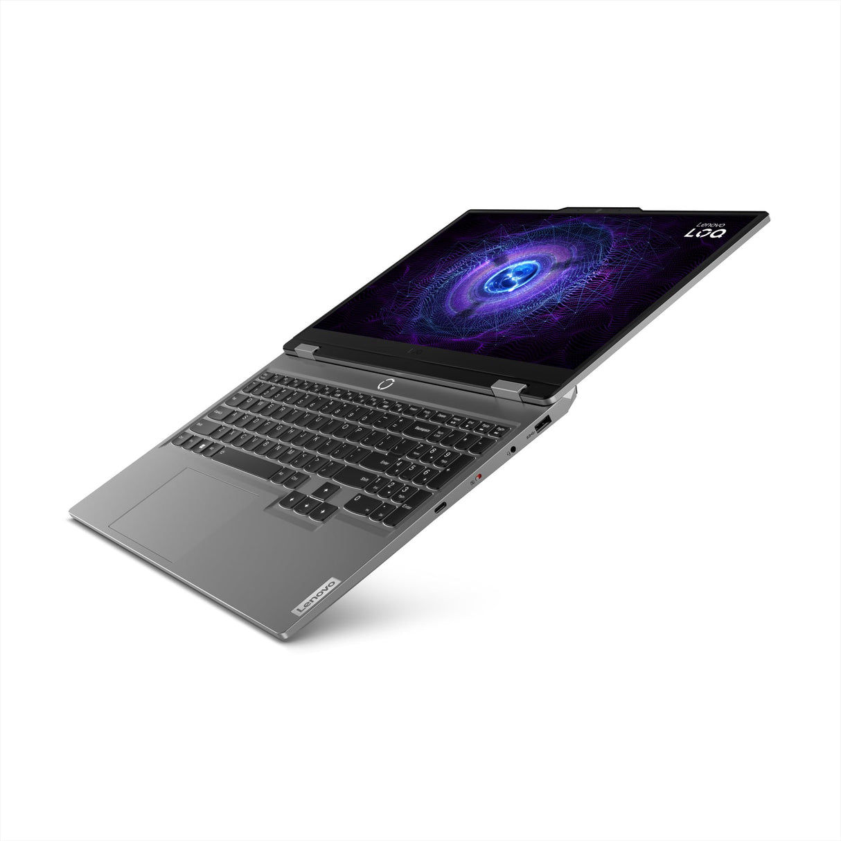 Lenovo LOQ 15IRX9 - Ordenador portátil Gaming 15,6" FHD 144Hz (Intel Core i7-13650HX, RAM 16GB, SSD 512GB, NVIDIA GeForce RTX 4060-8GB, Windows 11 Home) Teclado AZERTY francés - Gris Lunar