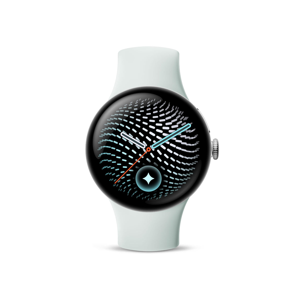 Google Pixel Watch 5 (41 mm) - Smartwatch - Silver Case/Fog Band, LTE