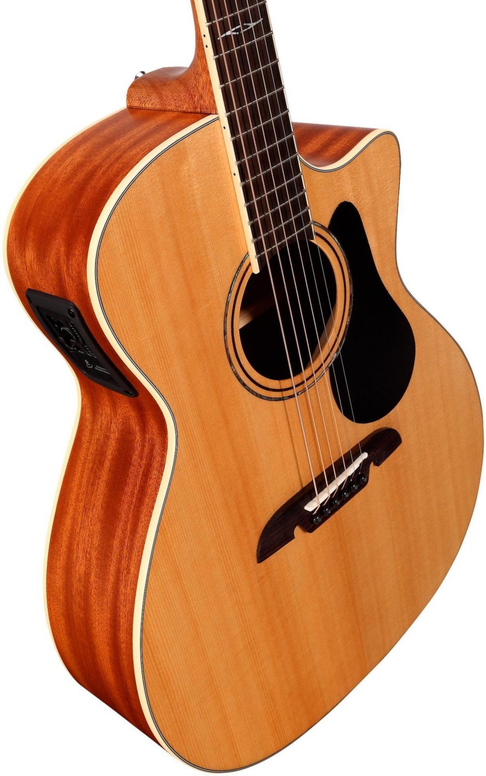 Alvarez 311047 ag60ce Grand Auditorium Electric/Cutaway Guitarra