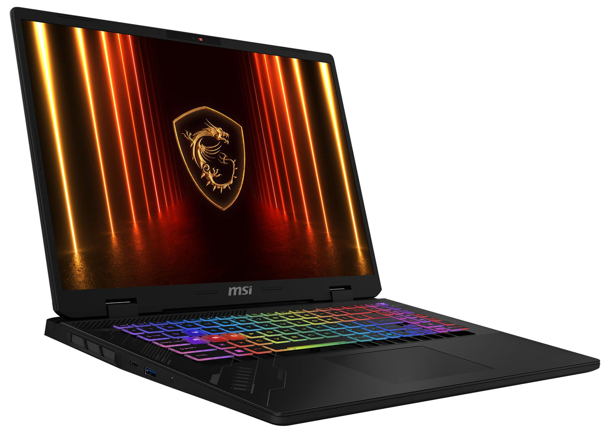 MSI Crosshair A17 HX, Gaming Laptop 17" QHD+ 240Hz Display, AMD Ryzen 9 8940HX, NVIDIA GeForce RTX 5070, 32 GB RAM, 1 TB SSD, Windows 11 Home, Teclado QWERTZ, Cosmos Gris, D8WGKG-010
