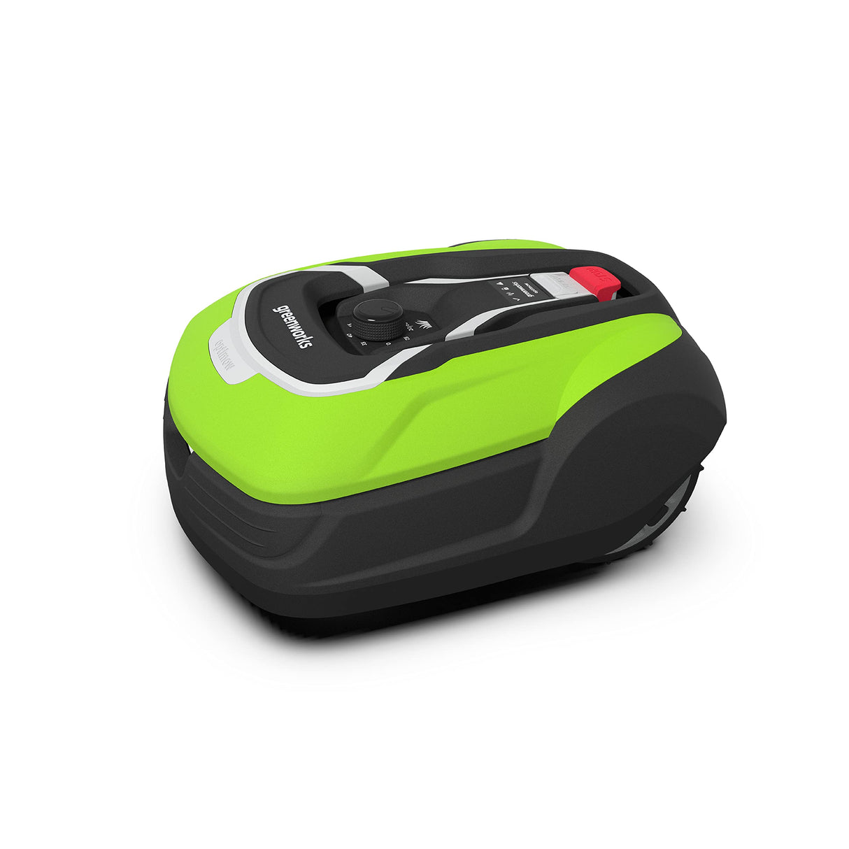Greenworks Optimow 15 Robot cortacésped para césped de hasta 1500 m2 con 35% de Pendiente, Ultra silencioso, Control 4G, fácil de Instalar, características de Seguridad avanzadas, protección contra