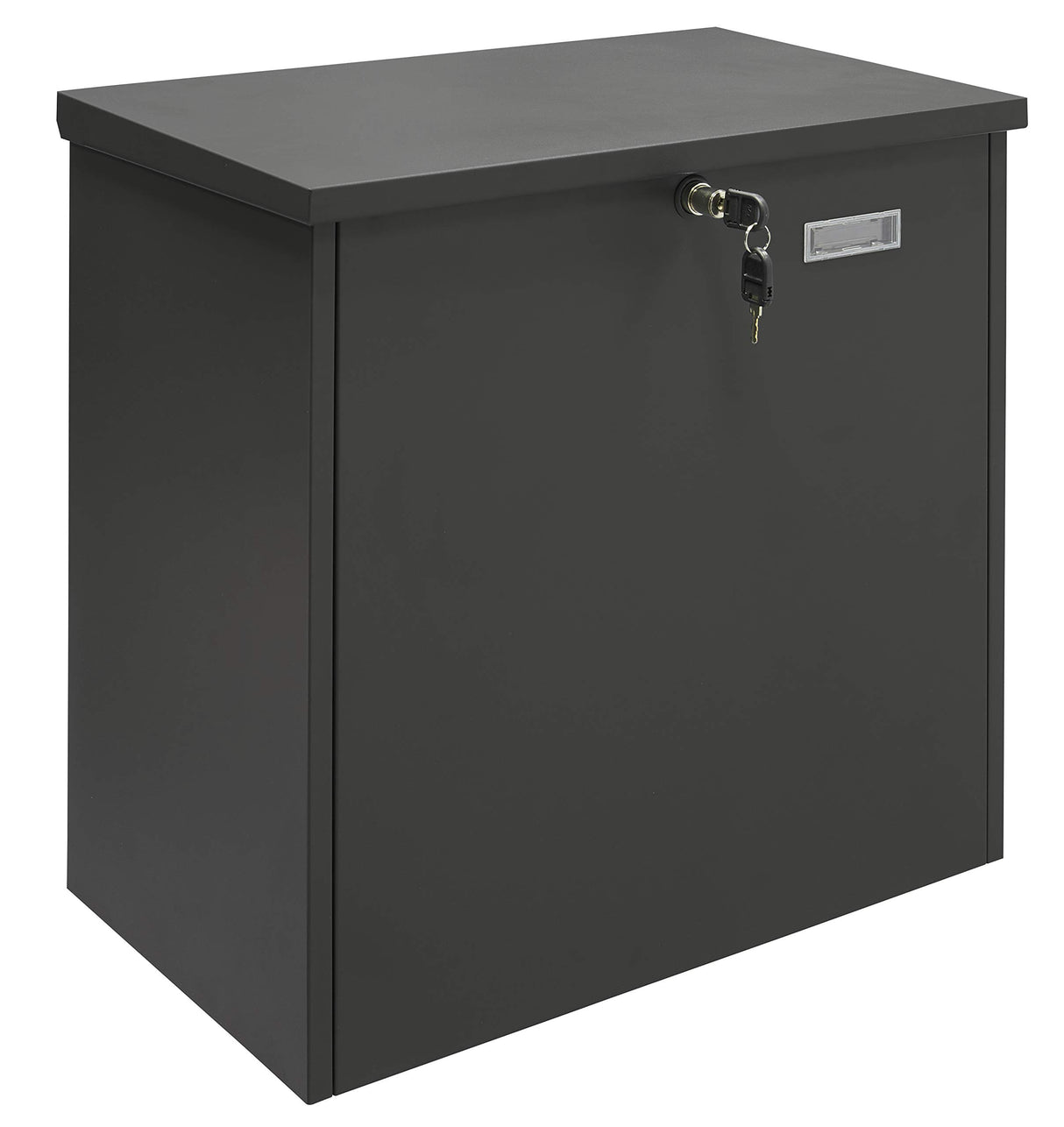 ARREGUI Bigpack Base EP2104 Individual de Paquetería Acero Grandes (Paquete Máximo: 46x45x24 cm) | Buzón para Compras Online | Negro | 50x51x31,5 cm