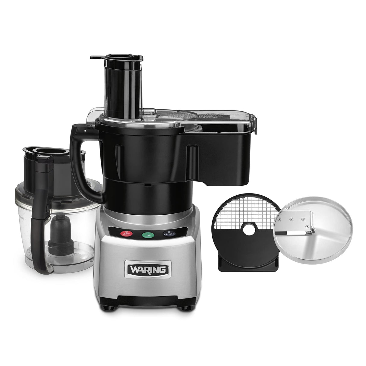 Waring wfp16scdk procesador de alimentos con alimentación continua, 3,8 L