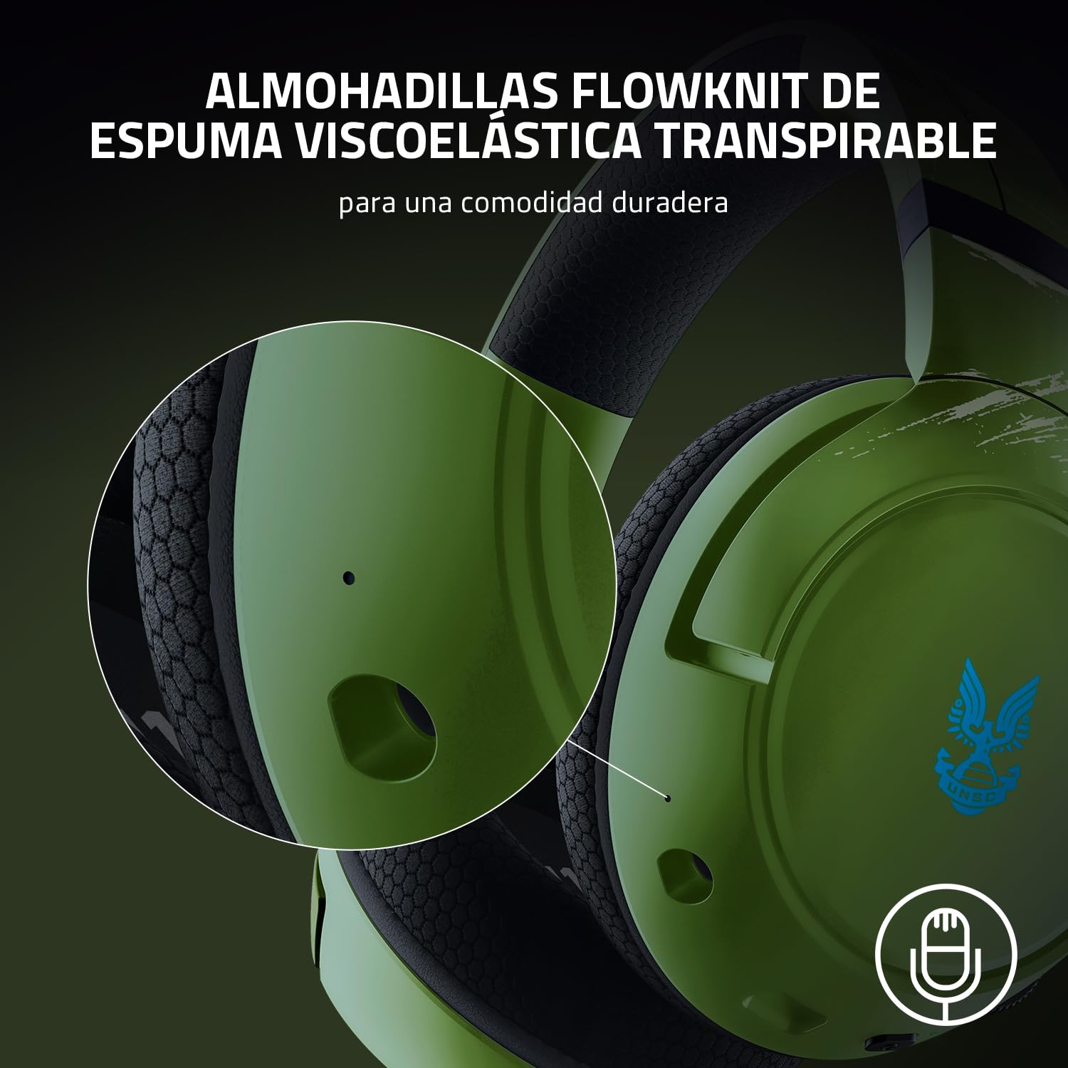Razer Kaira Pro - Auriculares Wireless para Juegos de Móvil de Xbox y de Xbox Series X (Diafragmas de Titanio de 50 mm TriForce, Micrófono supercardioide HyperClear, Micrófono Móvil) HALO