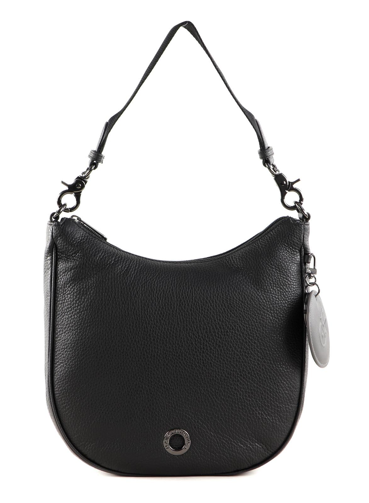 Mandarina Duck Bolso de Hombro Negro (Negro) Mellow Leather P10fzt75 26x28x9.5 (L x H x W)