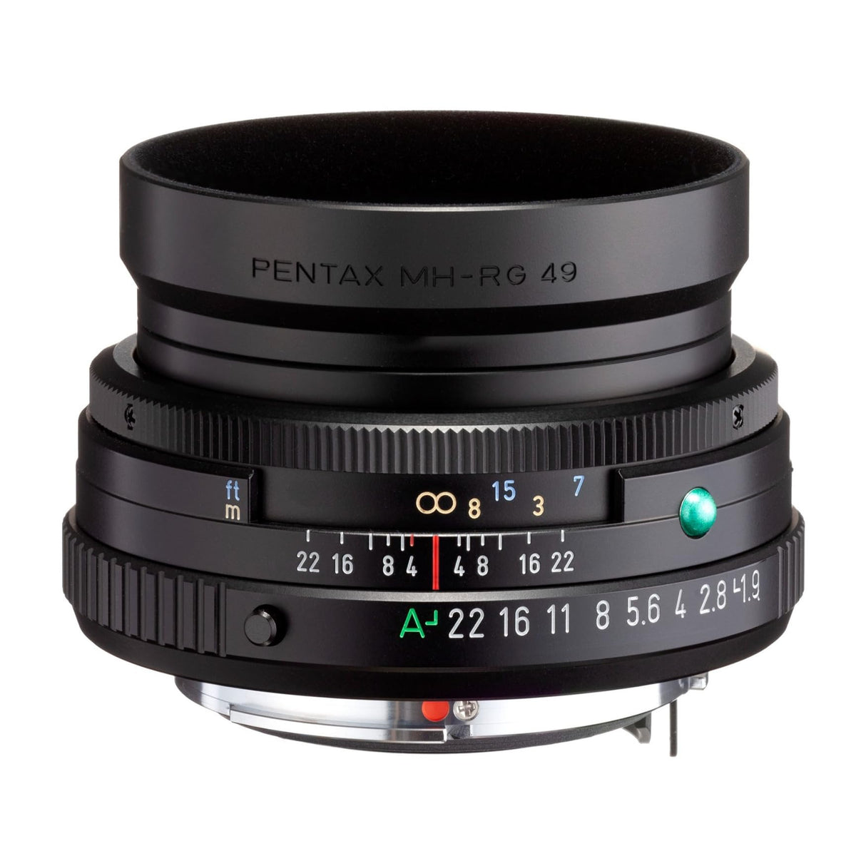 Pentax PENTAX-FA 43mmF1.9 Limited - Objetivo Gran Angular con Revestimiento HD para Sistema Pentax K con Sensor de 35 mm, 20140, Color Negro