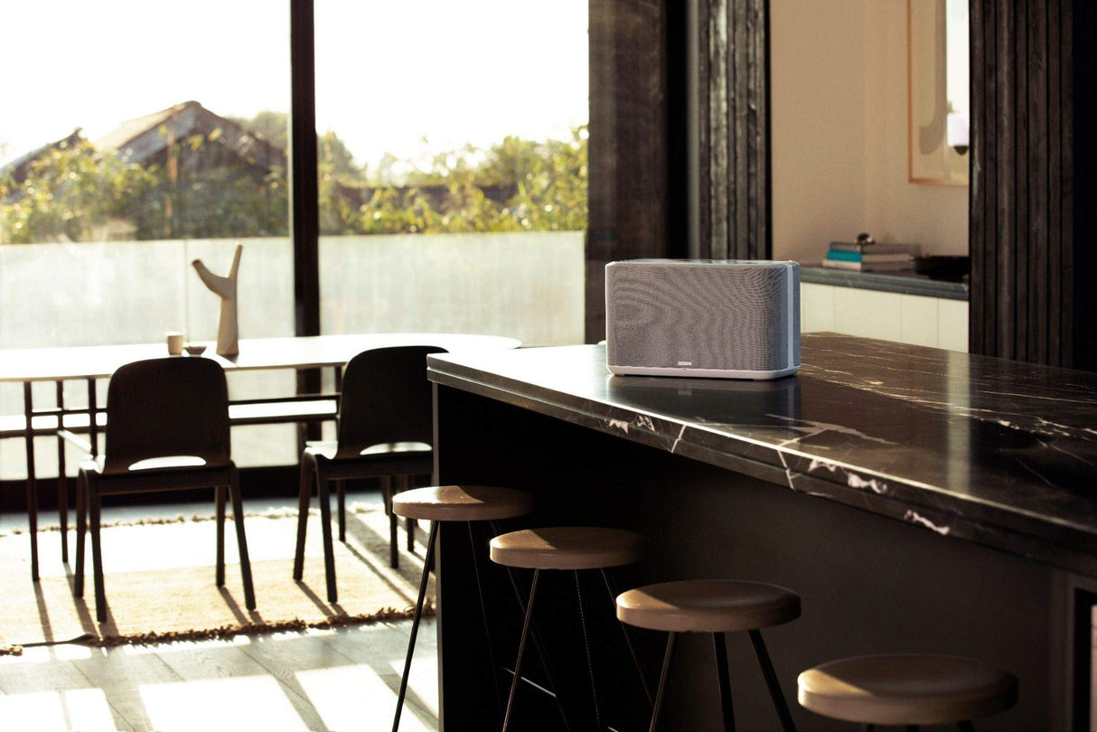 DENON Home 350, Altavoz multiroom con Sistema HEOS Integrado, Color Blanco