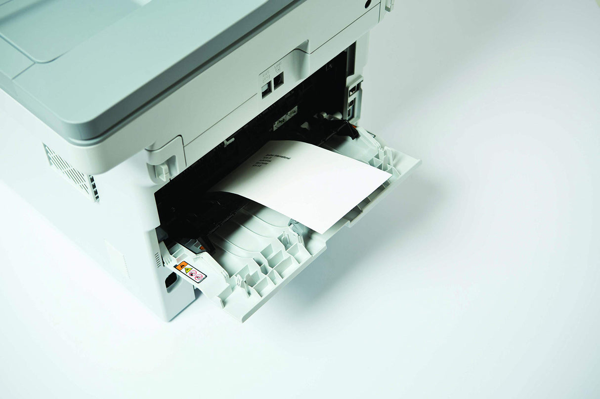 Brother DCP-L6600DW - Impresora multifunción láser Monocromo (Bandeja 520 Hojas, 40 ppm, USB 2.0, WiFi, Memoria de 512 MB) Color Blanco