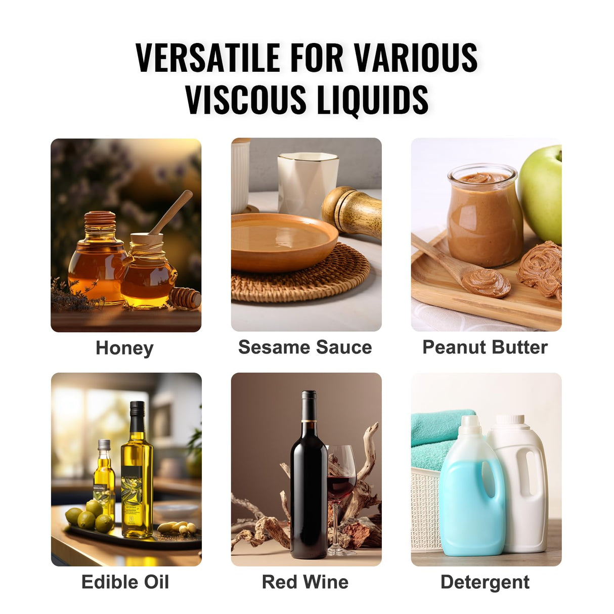 VEVOR Máquina Automática de Llenado de Líquidos Capacidad de Pesaje 50-5000 g Llenadora de Botellas Bomba Peristáltica de Control Digital para Leche, Agua, Vino, Bebidas, Salsa de Soja, Boquilla Única