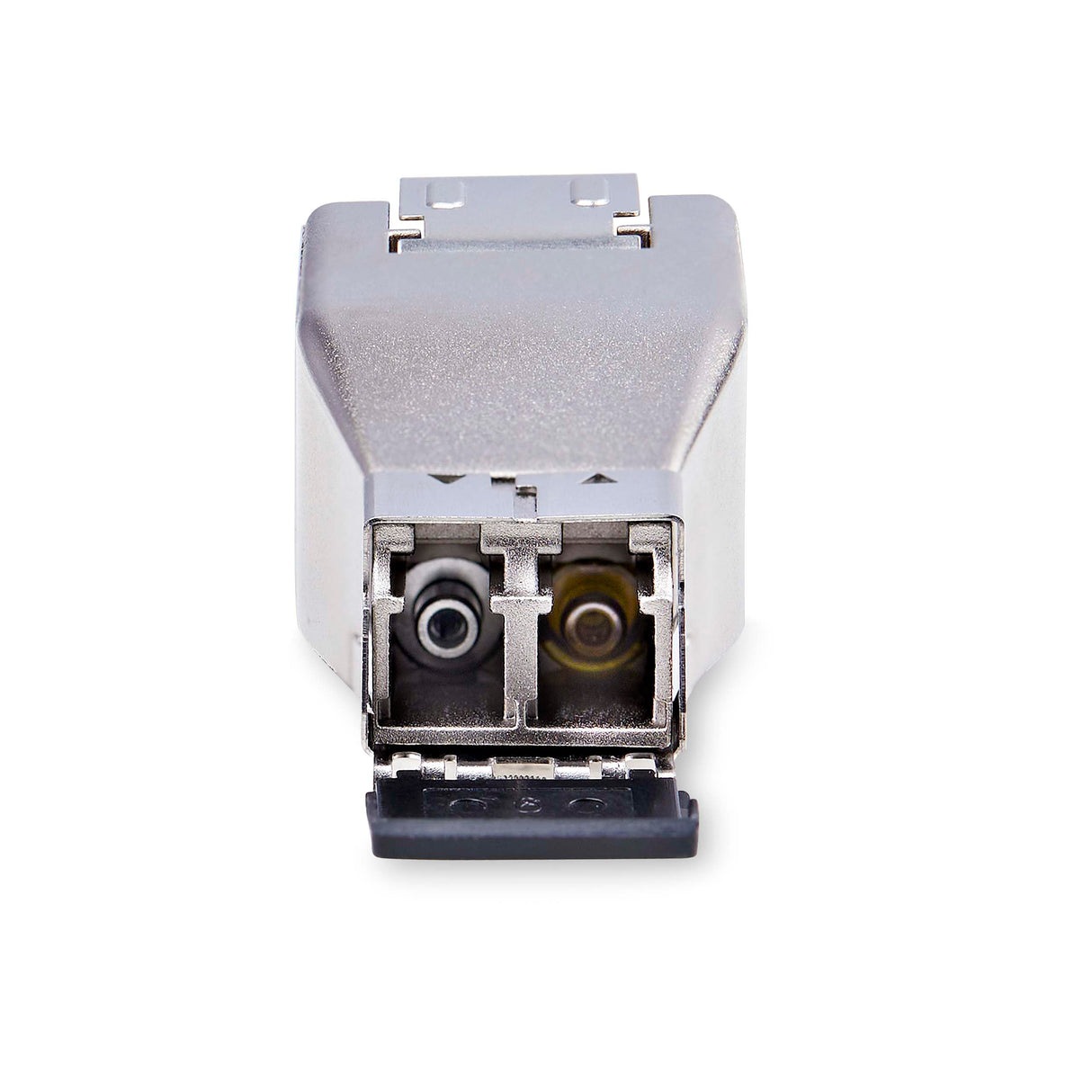 StarTech.com Dongle Conversor de Medios de Fibra Gigabit a Ethernet RJ45 - Alimentado por PoE - Mono/Multimodo - Metal