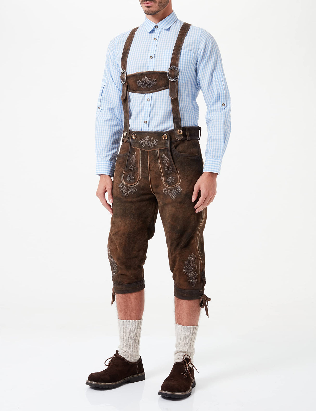 Stockerpoint Manguera Justin4 Pantalón, Habana manchada, 44W para Hombre