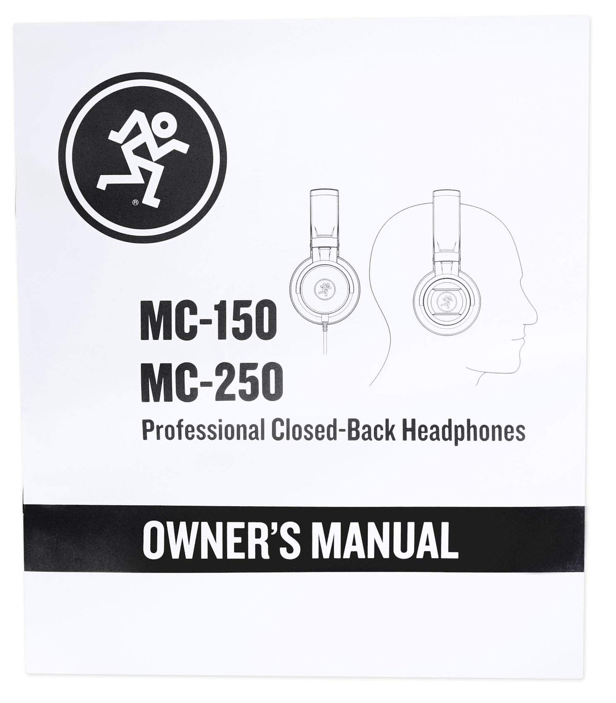 MACKIE MC-150 auriculares profesionales con transductores de 50 mm para monitorización en estudio, DJ, creación de contenidos y escucha doméstica