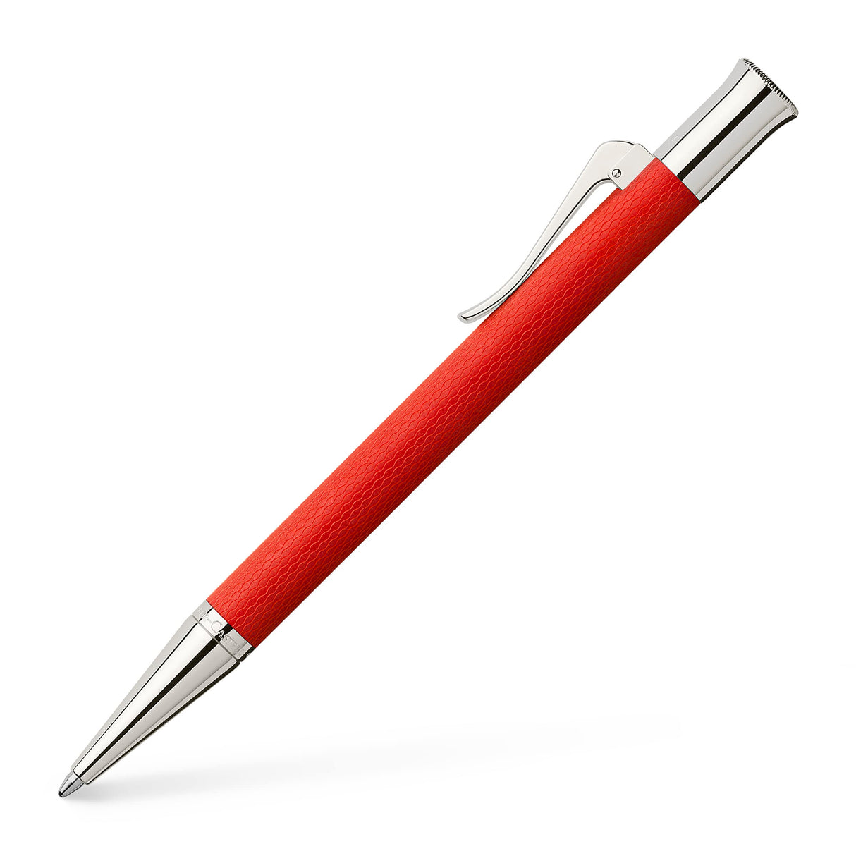 Graf von Faber-Castell 145266 Bolígrafo Guilloche, india red