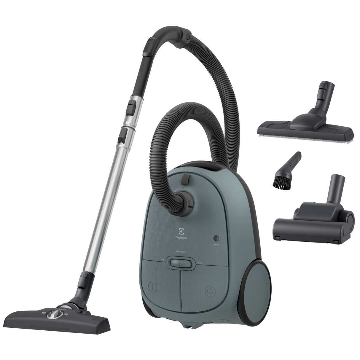 Electrolux EB61C4OG Aspirador Trineo con Bolsa, Ocean Green