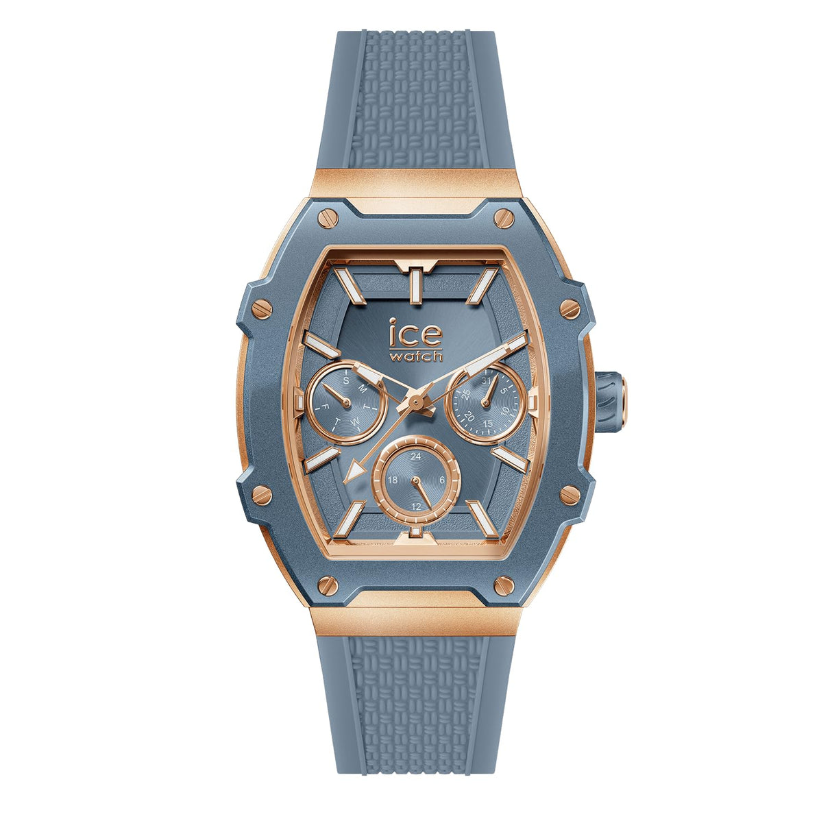 ICE-WATCH - ICE boliday Horizon blue - Reloj azul para Hombre con Correa de silicona - 023900 (Medium)