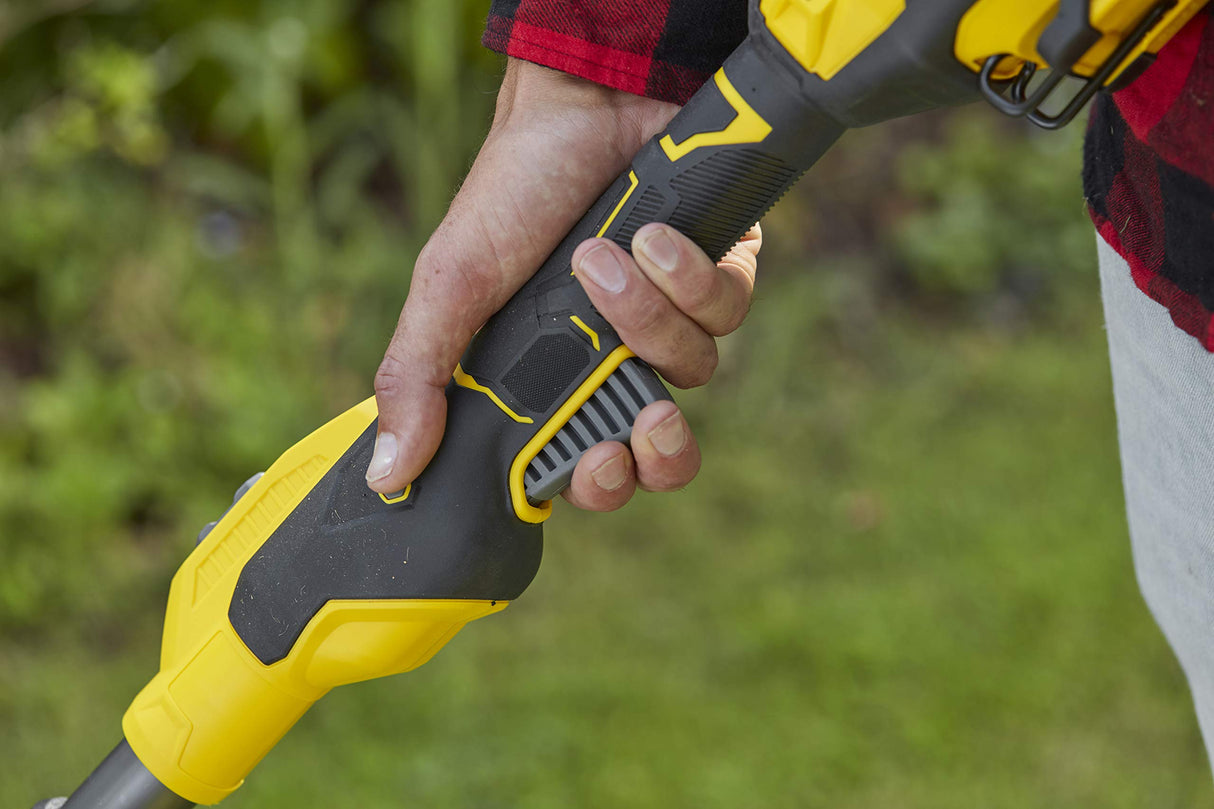 STANLEY SFMCSTB933M-QW - Cortabordes sin escobillas V20 con batería 4Ah 33cm