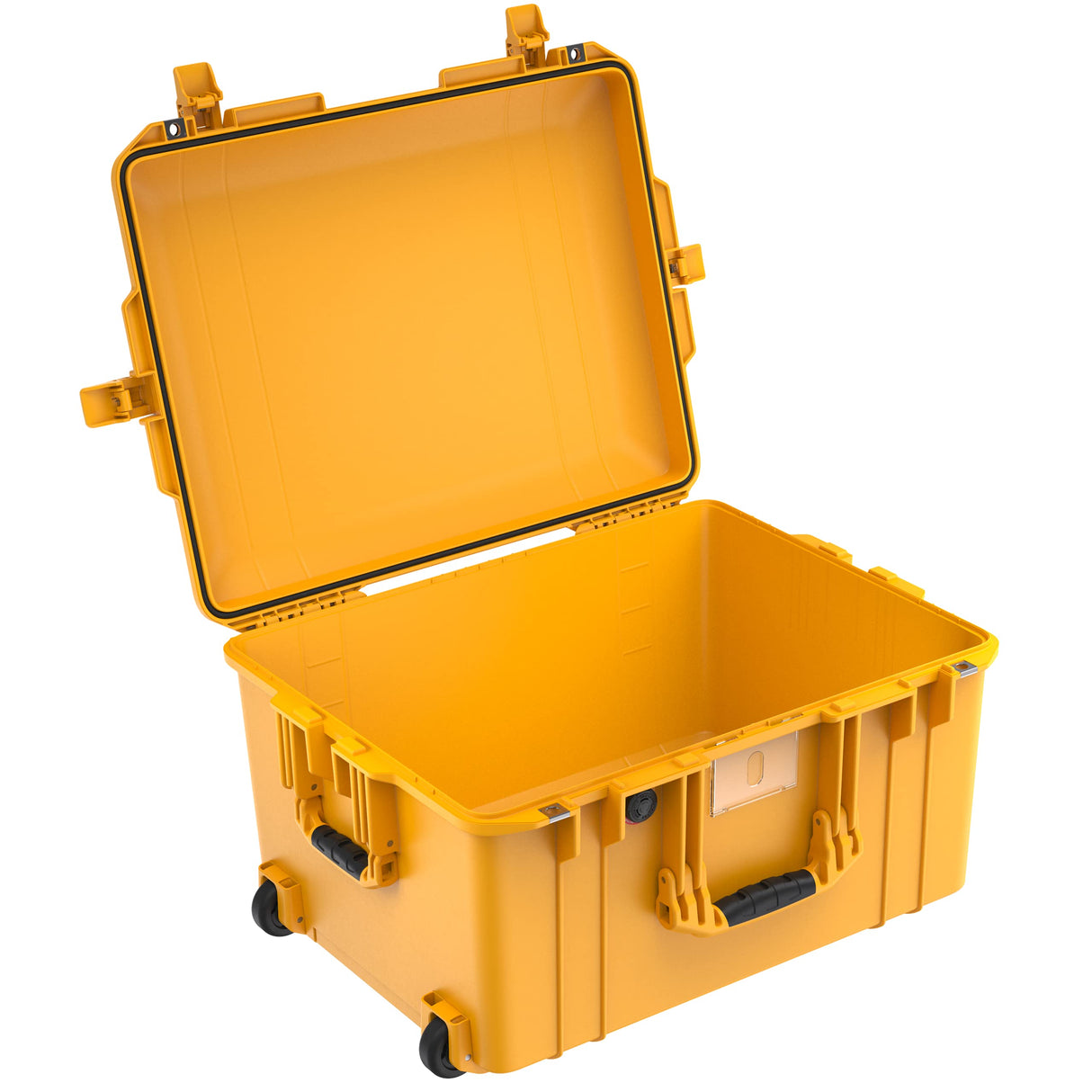PELI 1607 Air Maleta Trolley Ligera y a Prueba de Golpes para Drones y Equipos fotográficos, estanca e Impermeable al Polvo, 63L de Capacidad, Fabricada en EE.UU, sin Espuma, Color Amarillo