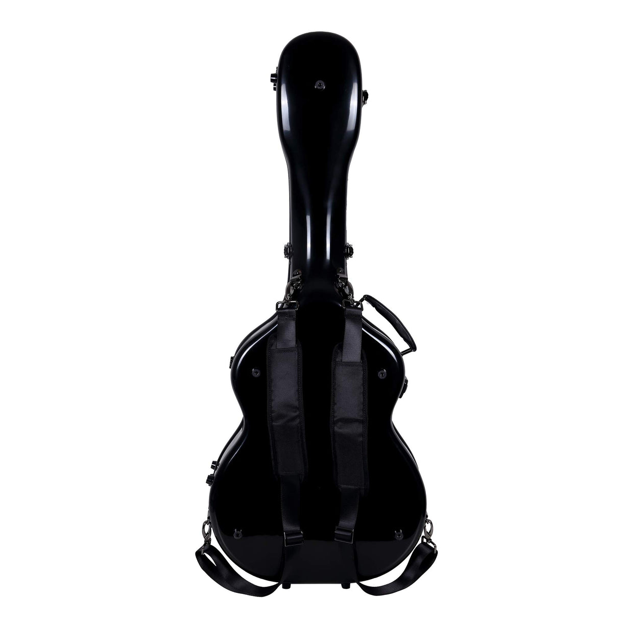 Crossrock - Funda rígida para Ukelele Soprano, Negro, OM, Retro