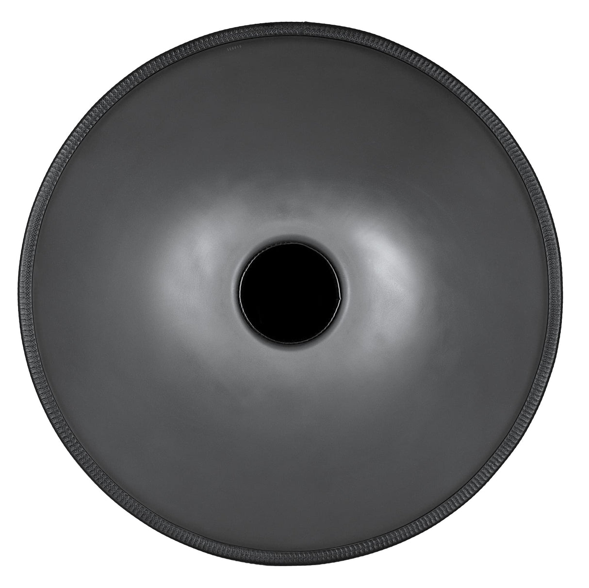 Sela Melody Handpan Gris Oscuro C# Kurd Humung-antioxidante y resistente a la corrosión, instrumento de percusión, 57 cm, grande, sin ruido, con bolsa acolchada, color negro mate, SE 308