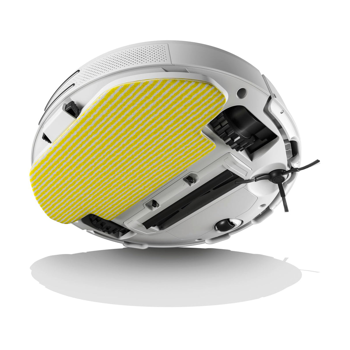 Kärcher, Robot Aspirador RCV 3, App Inteligente, Navegación láser LiDAR, Cartografía, Reconocimiento del Entorno, 2500 Pa, Autonomía de 120 min, para Suelos Duros y alfombras, Blanco
