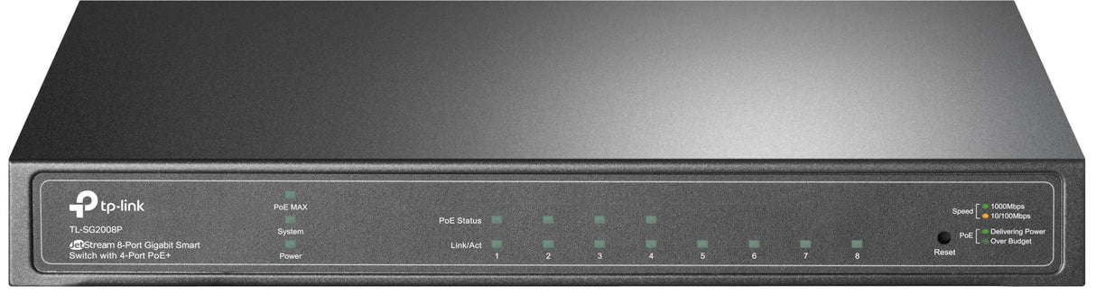 TP-Link TL-SG2008P Switch Smart Jetstream 8 Puertos Gigabit 4 Puertos Gigabit PoE+