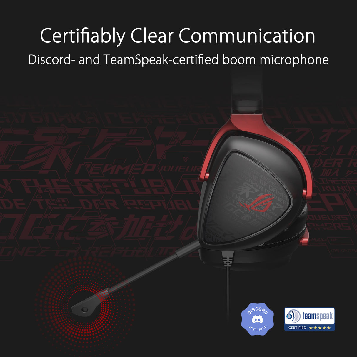 ASUS ROG Delta S Core - Auriculares Gaming Ligeros de 3.5 mm con transductores Essence de 50 mm, Sonido Envolvente 7.1 Virtual, compatibles con PC, Playstation 5, Nintendo Switch y Xbox